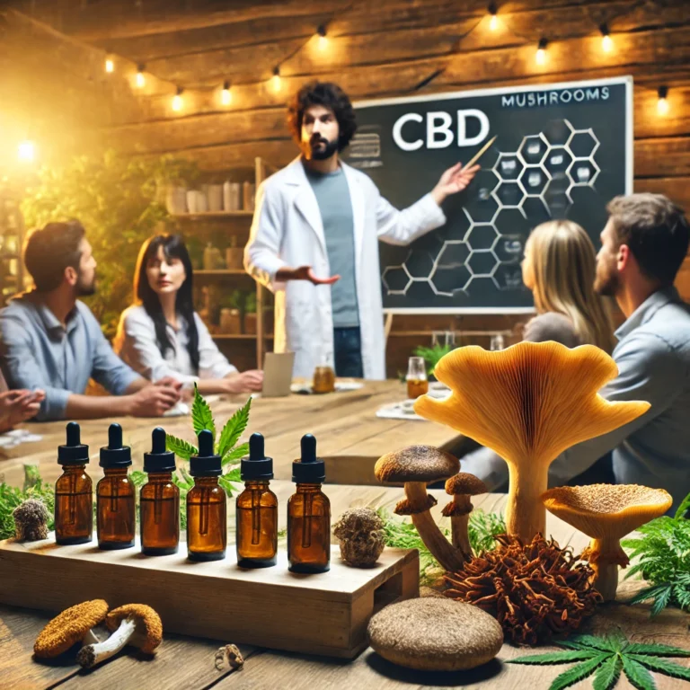 CBD and Functional Mushrooms: An Educational Workshop